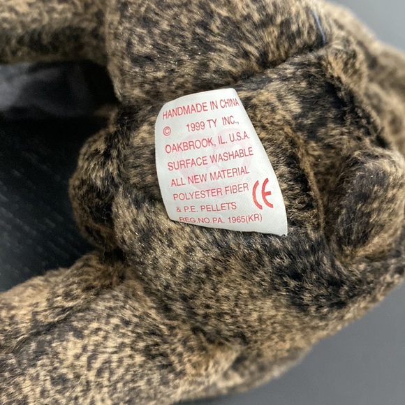 TY Beanie Baby “Slowpoke” the Sloth - 1999 - Picture 9 of 10